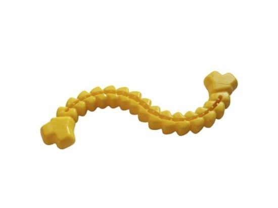 Фото - игрушки AnimAll GrizZzly игрушка для собак МОТИВАЦИОННЫЙ ШНУР, желтый