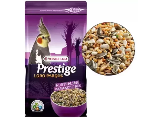 Фото - корм для птиц Versele-Laga (Верселе-Лага) Prestige LORO PARQUE AUSTRALIAN зерновая смесь для австралийских попугаев