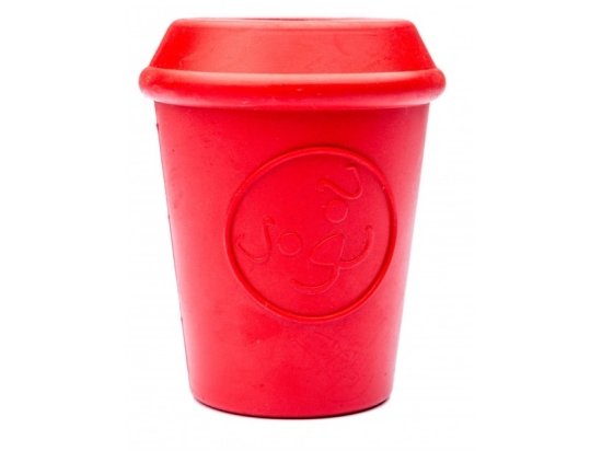Фото - іграшки SodaPup (Сода Пап) Coffee Cup Treat Dispenser іграшка для собак ЧАШКА КАВИ, червоний