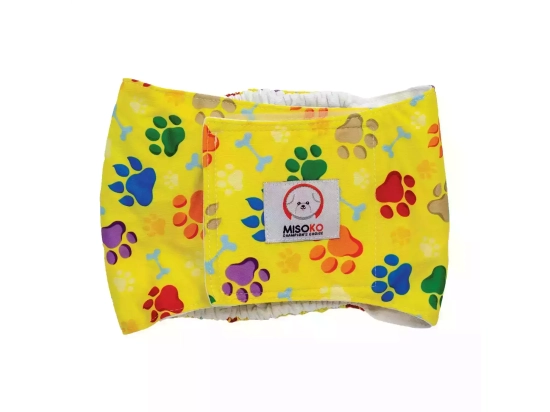 Фото - підгузки та трусики Misoko&Co (Місоко та Ко) багаторазовий підгузник для собак (кобелів), ЛАПКИ