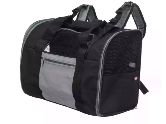 Фото - переноски, сумки, рюкзаки Trixie (Трикси) CONNOR Backpack рюкзак-переноска для животных, черный / серый (2882)