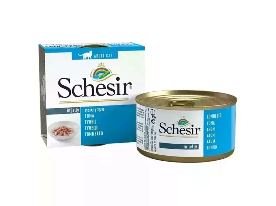 Фото - влажный корм (консервы) Schesir (Шезир) консервы для кошек Тунец