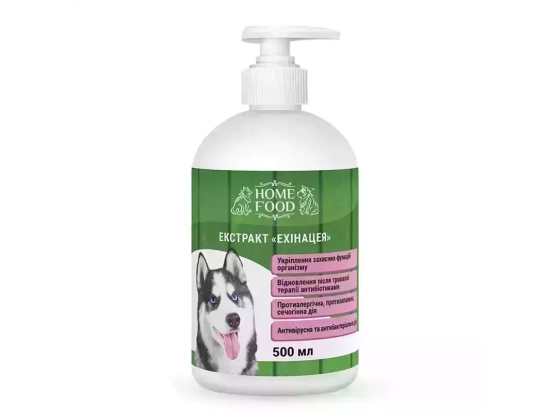 Фото - вітаміни та мінерали Home Food (Хоум Фуд) Екстракт Ехінацеї фітомін для собак для зміцнення захисних функцій організму