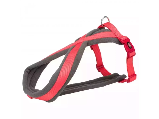 Фото - амуниция Trixie PREMIUM TOURING HARNESS шлея для собак, нейлон, корал