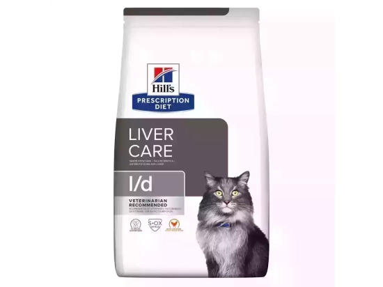 Фото - ветеринарні корми Hill's Prescription Diet L/D Liver Care корм для кішок з куркою
