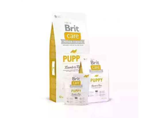 Фото - сухой корм Brit Care Dog Puppy Hypoallergenic Lamb гипоаллергенный сухой корм для щенков и молодых собак всех пород ЯГНЕНОК