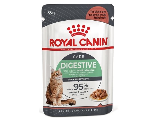 Фото - вологий корм (консерви) Royal Canin DIGEST SENSITIVE in GRAVY вологий корм для котів