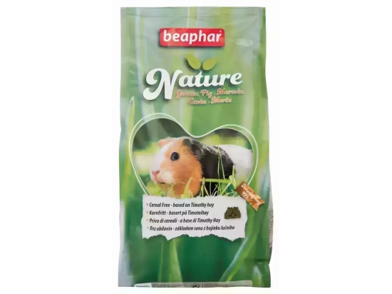 Фото - корм для грызунов Beaphar Nature Guinea Pig Беззерновой корм с тимофеевкой для морских свинок