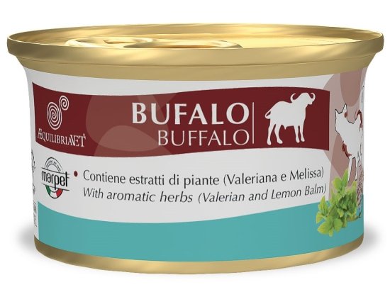 Фото - влажный корм (консервы) Marpet (Марпет) AequilibriaVET Buffalo влажный корм для кошек БУЙВОЛ