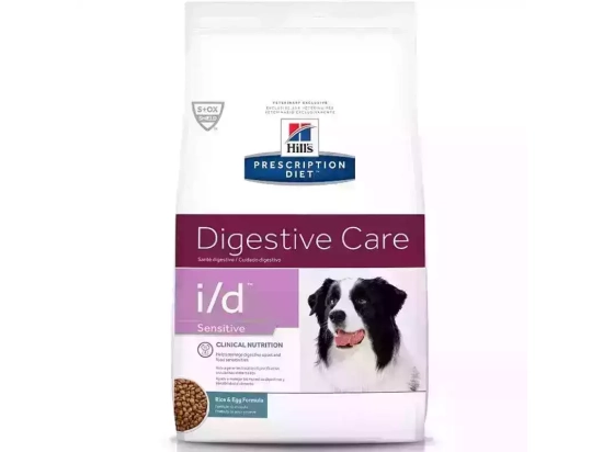 Фото - ветеринарные корма Hill's Prescription Diet i/d Digestive Care Sensitive корм для собак с проблемами пищеварения, связанными со стрессом и энтеропатией