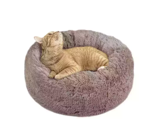 Фото - лежаки, матраси, килимки та будиночки Red Point DONUT лежак зі знімною подушкою для собак і кішок ПОНЧИК, капучино