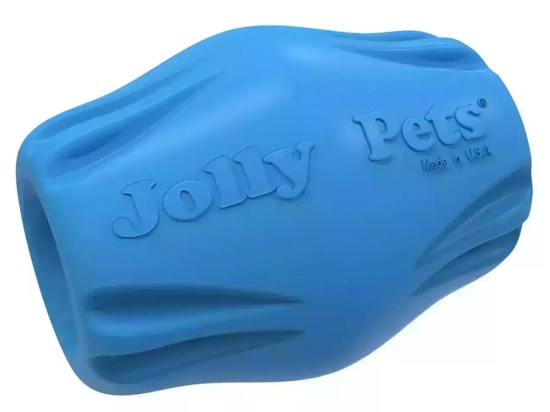 Фото - игрушки Jolly Pets (Джоллі Петс) FLEX-N-CHEW BOBBLE игрушка для собак, боббл СРЕДНИЙ, голубой