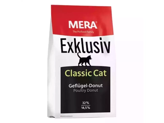 Фото - сухий корм Mera (Мера) Exklusiv Classic Cat Adult Geflugel сухий корм для котів ДОМАШНІЙ ПТИЦЯ