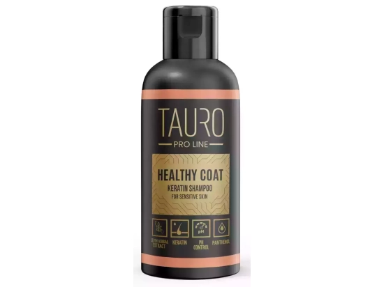Фото - повседневная косметика Tauro (Тауро) Pro Line Healthy Coat Keratin Shampoo Шампунь с кератином для собак и кошек всех пород