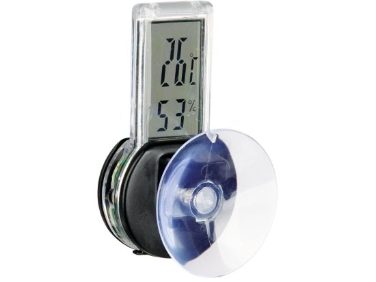Фото - аксессуары для аквариума Trixie Цифровой термогигрометр с датчиком на присоске для террариумов (76115)