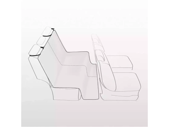 Фото - аксесуари в авто Trixie Захисний чохол для автомобільного сидіння, знімний (13237)