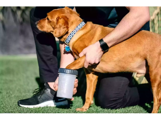 Фото - лапомойка Dexas (Дексас) MUDBUSTER лапомойка силиконовая для собак, светло-серый