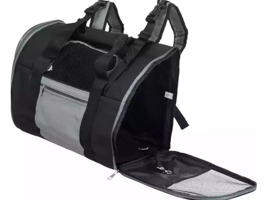 Фото - переноски, сумки, рюкзаки Trixie (Трикси) CONNOR Backpack рюкзак-переноска для животных, черный / серый (2882)