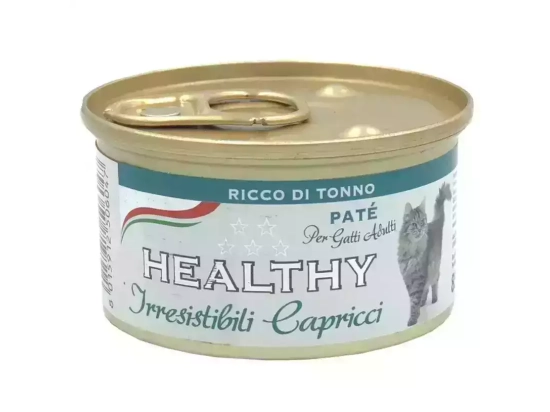 Фото - влажный корм (консервы) Healthy IrrCap TUNA влажный корм для привередливых кошек ТУНЕЦ