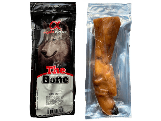 Фото - лакомства Alpha Spirit THE BONE LEG VACUUM сахарная кость для собак