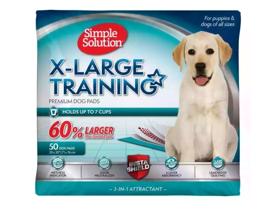 Фото - пеленки Simple Solution EXTRA-LARGE DOG TRAINING PADS пеленки для животных экстра большие