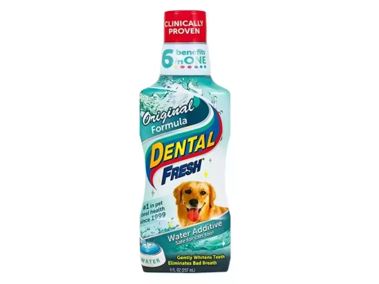 Фото - повсякденна косметика SynergyLabs® СВІЖІСТЬ ЗУБІВ (Dental Fresh™) рідина для гігієни пащі для собак та котів