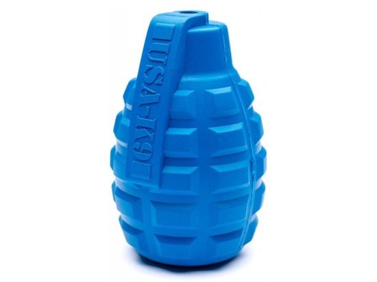 Фото - іграшки SodaPup (Сода Пап) Grenade іграшка для собак ГРАНАТА, синій