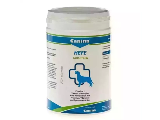 Фото - витамины и минералы Canina (Канина) Hefe (Хефе) - дрожжевые таблетки с энзимами и ферментами