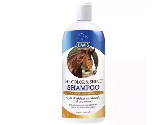 Фото - выставочная косметика Davis HI-COLOR&SHINE SHAMPOO шампунь для собак, лошадей