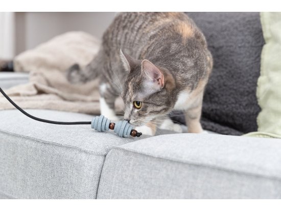 Фото - игрушки Trixie CityStyle игрушка для кошек, удочка с дисками и шариками (41138)
