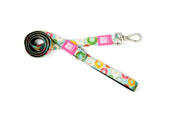 Фото - амуниция Max & Molly Urban Pets Short Leash поводок для собак Donuts