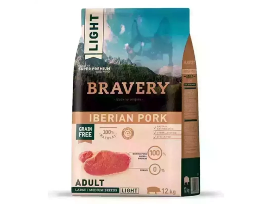 Фото - сухой корм Bravery (Бравери) Adult Large & Medium Iberian Pork сухой корм для взрослых собак средних и больших пород ИБЕРИЙСКАЯ СВИНИНА