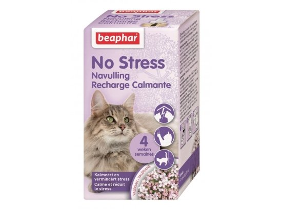 Фото - седативные препараты (успокоительные) Beaphar No Stress антистресс для кошек, успокоительное средство с феромонами
