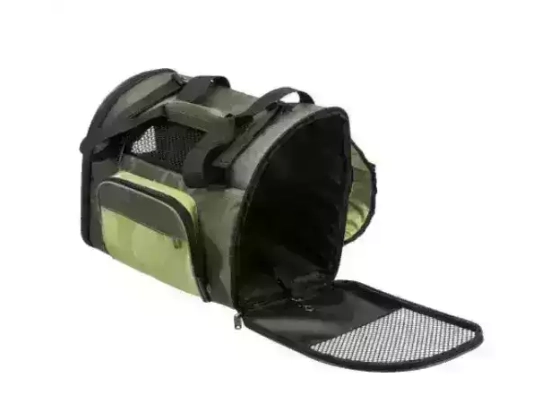 Фото - переноски, сумки, рюкзаки Trixie (Трикси) SHIVA сумка-рюкзак для переноски животных, зеленый