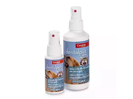 Фото - для зубів та пащі Candioli (Кандіолі) DentalPet Spray (Дентал Пет Спрей) спрей для догляду за ротовою порожниною собак та котів