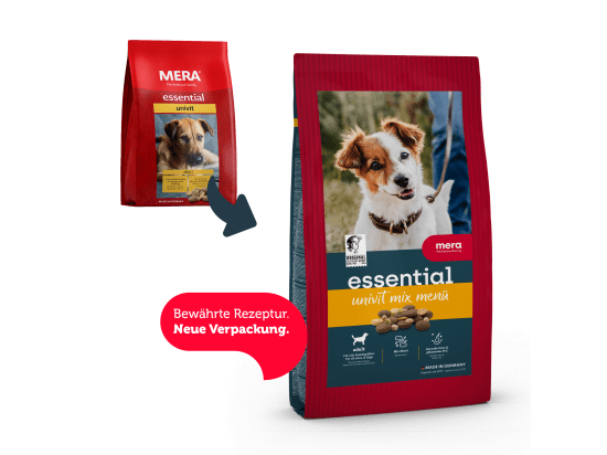Фото - сухий корм Mera (Мера) Essential Univit Adult комбінований корм для дорослих собак з нормальним рівнем активності
