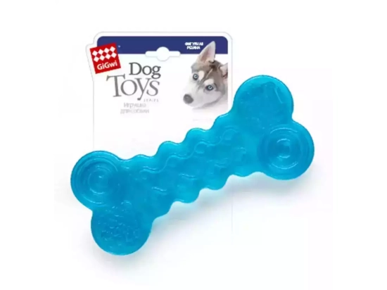 Фото - игрушки GiGwi (Гигви) Catch&Fetch РЕЗИНОВАЯ КОСТОЧКА игрушка для собак, 13 см