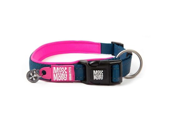 Фото - амуніція Max & Molly Urban Pets Smart ID Collar нашийник для собак з QR-кодом Matrix Pink