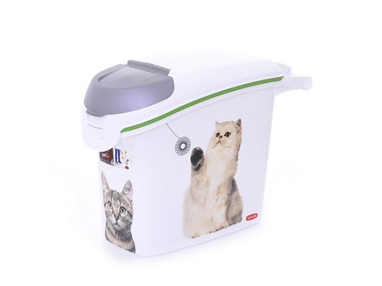 Фото - контейнеры для корма Curver (Курвер) PetLife Food Box Контейнер для хранения сухого корма для кошек