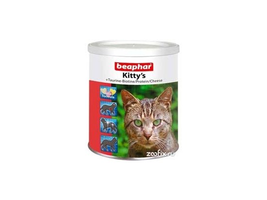 Фото - ласощі Beaphar Kittys Mix Вітамінізовані ласощі для котів