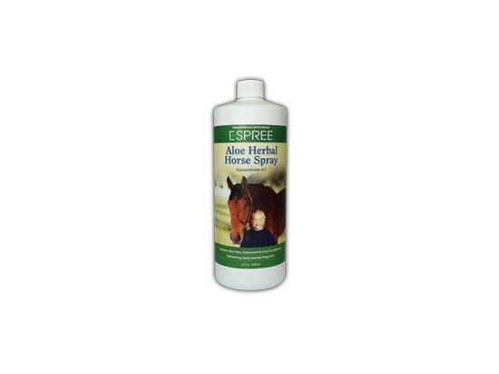 Фото - креми та гелі для коней ESPREE Aloe Herbal Horse Spray Concentrate - Растительный спрей-концентрат из алое для лошадей