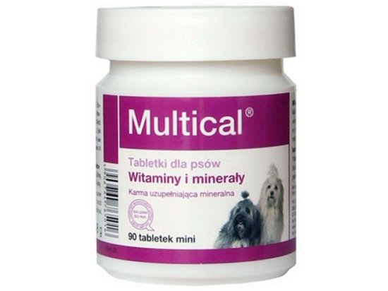 Фото - вітаміни та мінерали Dolfos (Дольфос) MULTICAL MINI (МУЛЬТИКАЛЬ МІНІ) вітамінно-мінеральний комплекс для собак міні порід
