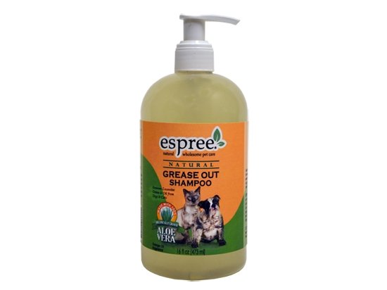 Фото - повседневная косметика Espree Grease Out Shampoo Суперочищающий шампунь для животных от сильных загрязнений, пятен и жира