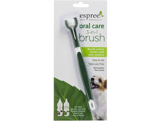 Фото - для зубов и пасти Espree Oral Care 3 in 1 Brush зубная щетка для собак