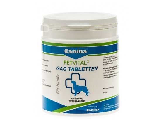 Фото - витамины и минералы Canina (Канина) Dog Petvital GAG Петвиталь ГАГ - глюкозамин с экстрактом мидий