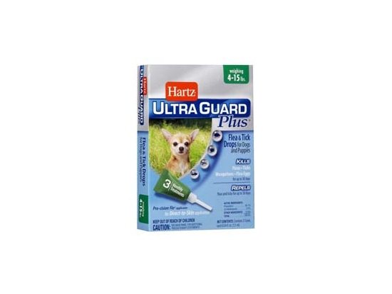 Фото - от блох и клещей Hartz Ultra Guard PLUS (4 в 1) капли от блох, яиц блох, клещей и комаров для собак