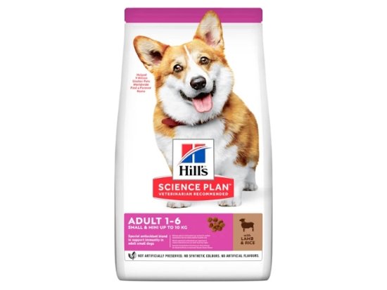 Фото - сухой корм Hill's Science Plan ADULT SMALL & MINI LAMB корм для маленьких собак до 10 кг с ягненком