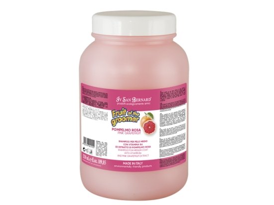 Фото - повсякденна косметика Iv San Bernard (Ів Сен Бернар) PINK GRAPEFRUIT Shampoo Шампунь для шерсті середньої довжини Рожевий грейпфрут з вітамінами