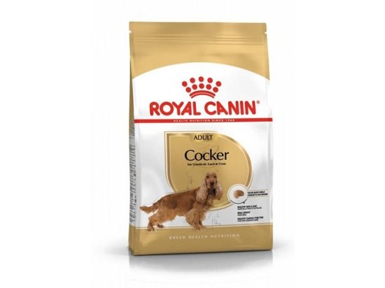 Фото - сухой корм Royal Canin COCKER ADULT (КОКЕР ЭДАЛТ) корм для собак от 10 месяцев