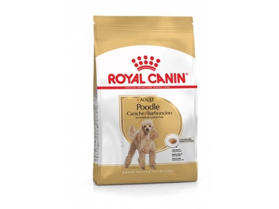 Фото - сухой корм Royal Canin POODLE ADULT (ПУДЕЛЬ ЭДАЛТ) корм для собак от 10 месяцев